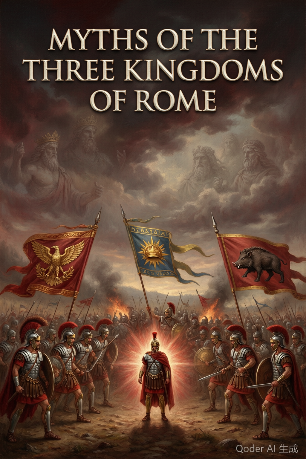 Cover of Myths of the Three Kingdoms of Rome