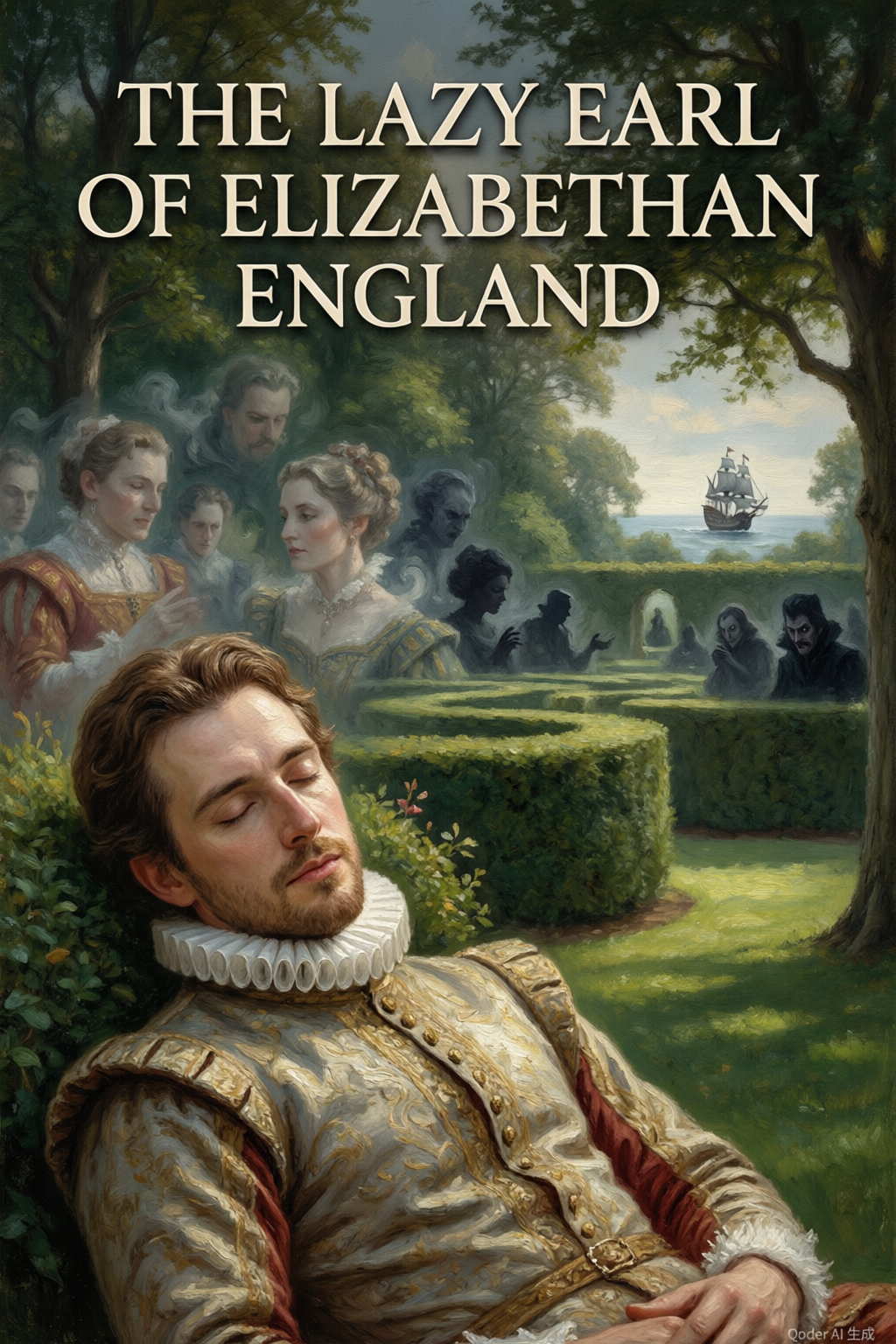Cover of The Lazy Earl of Elizabethan England